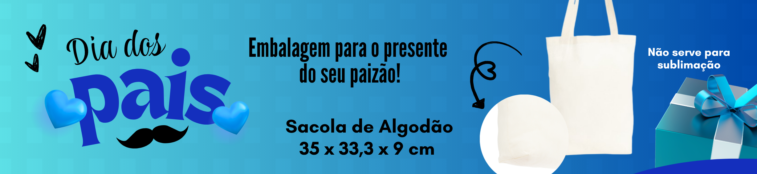 SACOLA DE ALGODÃO