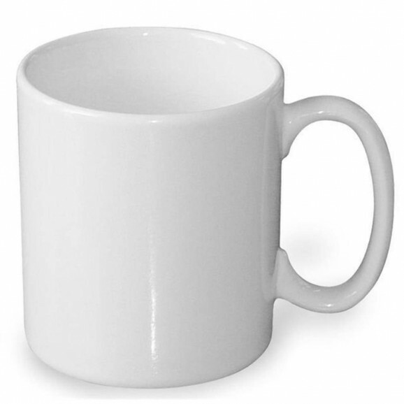 CANECA BRANCA IMPORTADA PORCELANA CLASSE AAA
