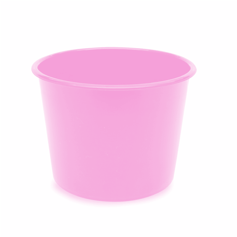 Balde de Pipoca 1,5 litros Rosa Bebe Para Personalizar