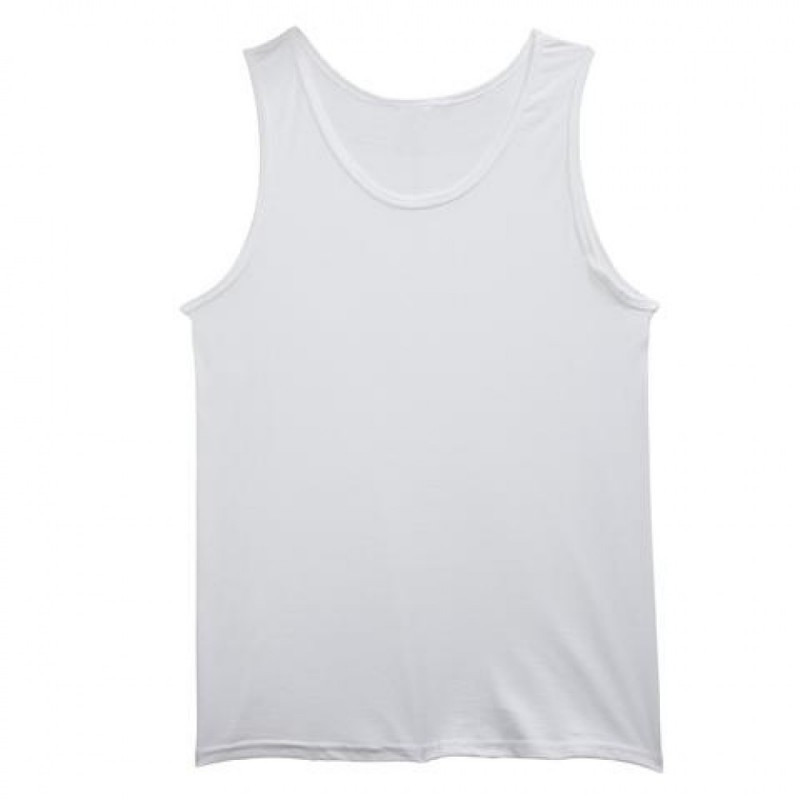Camisa regata branca masculina 2025