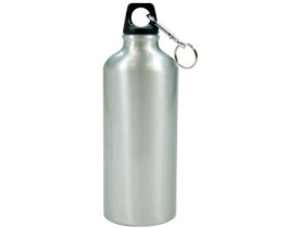 10 Squeezes Pratas Para Sublimação com Mosquetão 600ml
