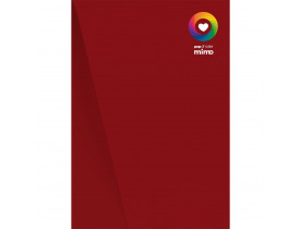 Papel Color Pop Vermelho Carmim - A4 - 180 g - 05 fls