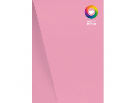 Papel Color Pop Rosa Chiclete - A4 - 180 g - 05 fls