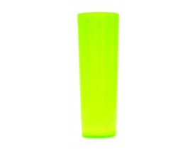 Copo Long Drink Amarelo Neon 350 ml - Unidade
