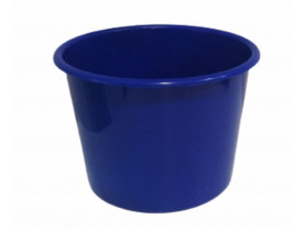 Balde de Pipoca 1,5 litros Azul Escuro Para Personalizar - NOVO