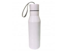 GARRAFA AÇO INOX - ESPORTE - TERMICA - BRANCO - 450 ML PARA SUBLIMAÇÃO 