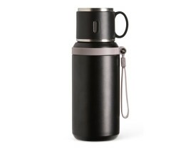 Garrafa Térmica 600ml Preta para Gravação ou DTF