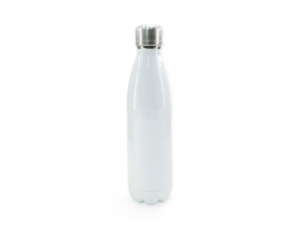 Garrafa Térmica em Aço Inox Branco - 500ml Para Sublimação 