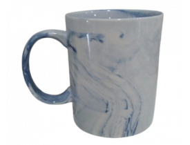 CANECA CERAMICA - 325 ML - MARMORE AZUL PARA SUBLIMAÇÃO