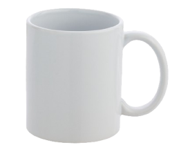 CANECA CERAMICA 325ML BRANCA PREMIUM JKB AAA PARA SUBLIMAÇÃO