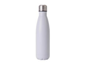 GARRAFA TERMICA INOX URBAN CINZA 500ML - SEM RESINA