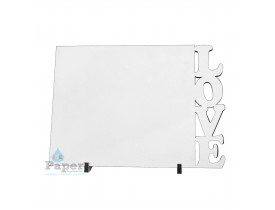 MDF LOVE 20x28 C/ SUPORTE 