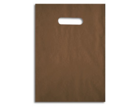 SACOLA PLÁSTICA BOCA DE PALHAÇO OURO 30X40 CM - PCT 1 KG 