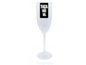Taça Acrilica Transparente 180 Ml - UNIDADE