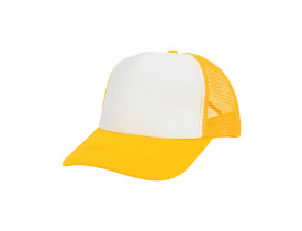 BONE TRUCKER AMARELO FRENTE BRANCA PARA SUBLIMAÇÃO