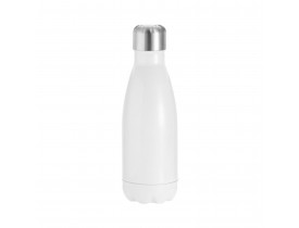 Garrafa Térmica para Sublimação em Aço Inox Branca - 350ml