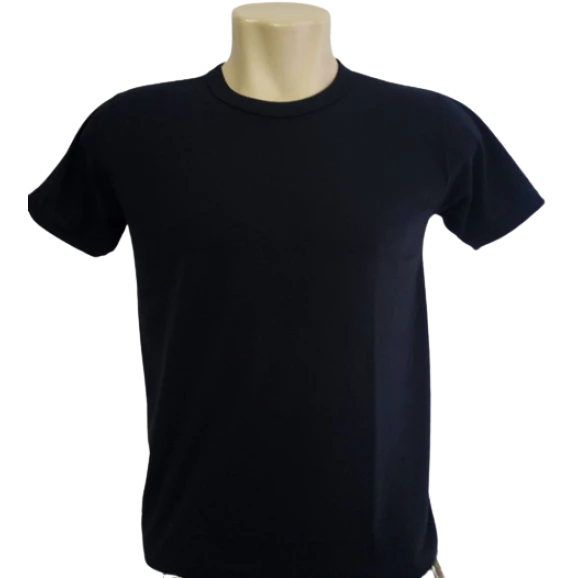 CAMISETA PRETA 100% ALGODÃO
