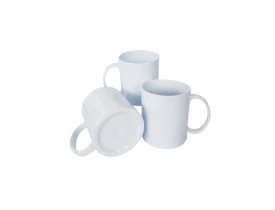 CANECA DE POLIMERO 325ML BRANCA JKB