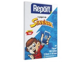 PAPEL REPORT A4 100 FLS 75G BRANCO