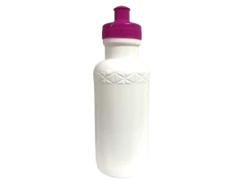 Squeezer Plastico Para Personalizar 500ml - TAMPA ROSA