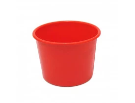 Balde de Pipoca 1,5 litros Vermelho Para Personalizar - NOVO