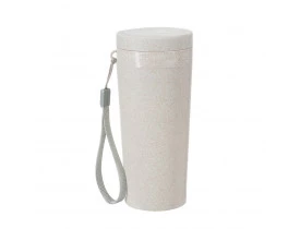 Copo Fibra de Bambu 350ml - BEGE