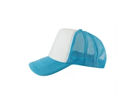 BONE TRUCKER AZUL BEBE FRENTE BRANCA PARA SUBLIMAÇÃO
