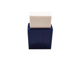  BORRACHA BRANCA COM CAPA AZUL