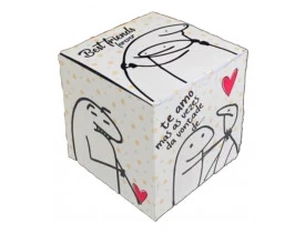 10 CAIXINHAS PARA CANECA FLORK - BEST FRIEND