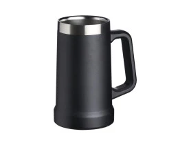 CANECA TÉRMICA 700ML - PRETA