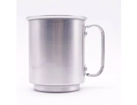 CANECA ALUMINIO 400 ML BRILHO PARA SUBLIMAÇÃO 