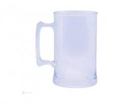Caneca Acrilica Transparente 300 ml Caixa C/ 100 Unidades 