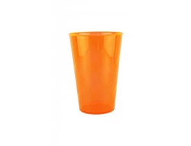 COPO TWISTER 600 ML LARANJA NEON 