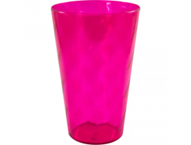 COPO TWISTER 600 ML ROSA TRANSLUCIDO 