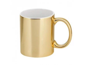 CANECA ESPELHADA PARA SUBLIMAÇÃO DOURADO