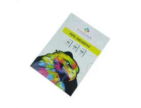 PAPEL SUBLIMATICO A4 100GR FUNDO ROSA PCT 100 FLS - NOVO