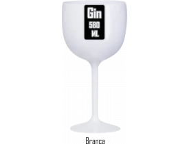 TAÇA GIN 580ML BRANCA