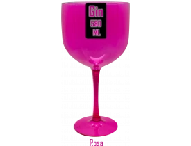 TAÇA GIN 580ML ROSA 