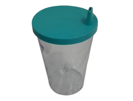CALDERETA 280 ML CRISTAL COM TAMPA BICO TIFFANY