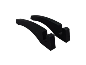 SUPORTE PRETO DE PLASTICO PAR 