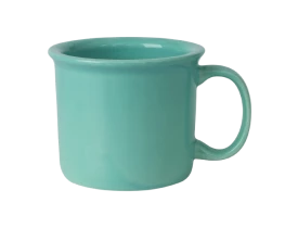 CANECA CERAM TIPO ESMALTADA DOLCE VERDE MENTA 280ML PARA SUBLIMAÇÃO