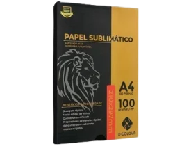 PAPEL SUBLIMATICO A4 100GR FUNDO ROSA PCT 100 FLS - NOVO