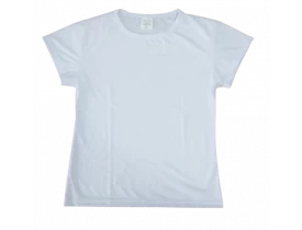 CAMISETA BABY LOOK BRANCA 100% POLIESTER PARA SUBLIMAÇÃO