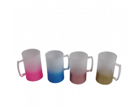 CANECA ACRILICA DE 300 ML DEGRADE  - UNIDADE