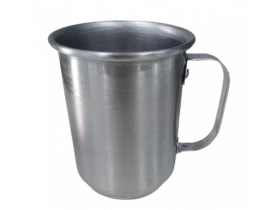 CANECA ALUMINIO 600 ML PRATA PARA SUBLIMAÇÃO - NOVO