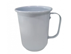 CANECA ALUMINIO 600 ML BRANCA PARA SUBLIMAÇÃO - NOVO