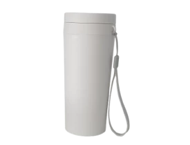 Copo Fibra de Bambu 350ml - BRANCO BEGE 