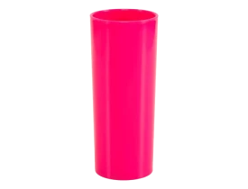 Copo Long Drink Rosa Pink Leitoso 350 ml - Unidade