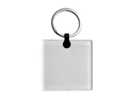 CHAVEIRO QUADRADO 55X55MM ACRILICO RETROVERSO 4MM PCT 2 UN	