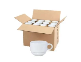 36 XICARAS BRANCAS PORCELANA 150ML PARA SUBLIMAÇÃO - LIVE